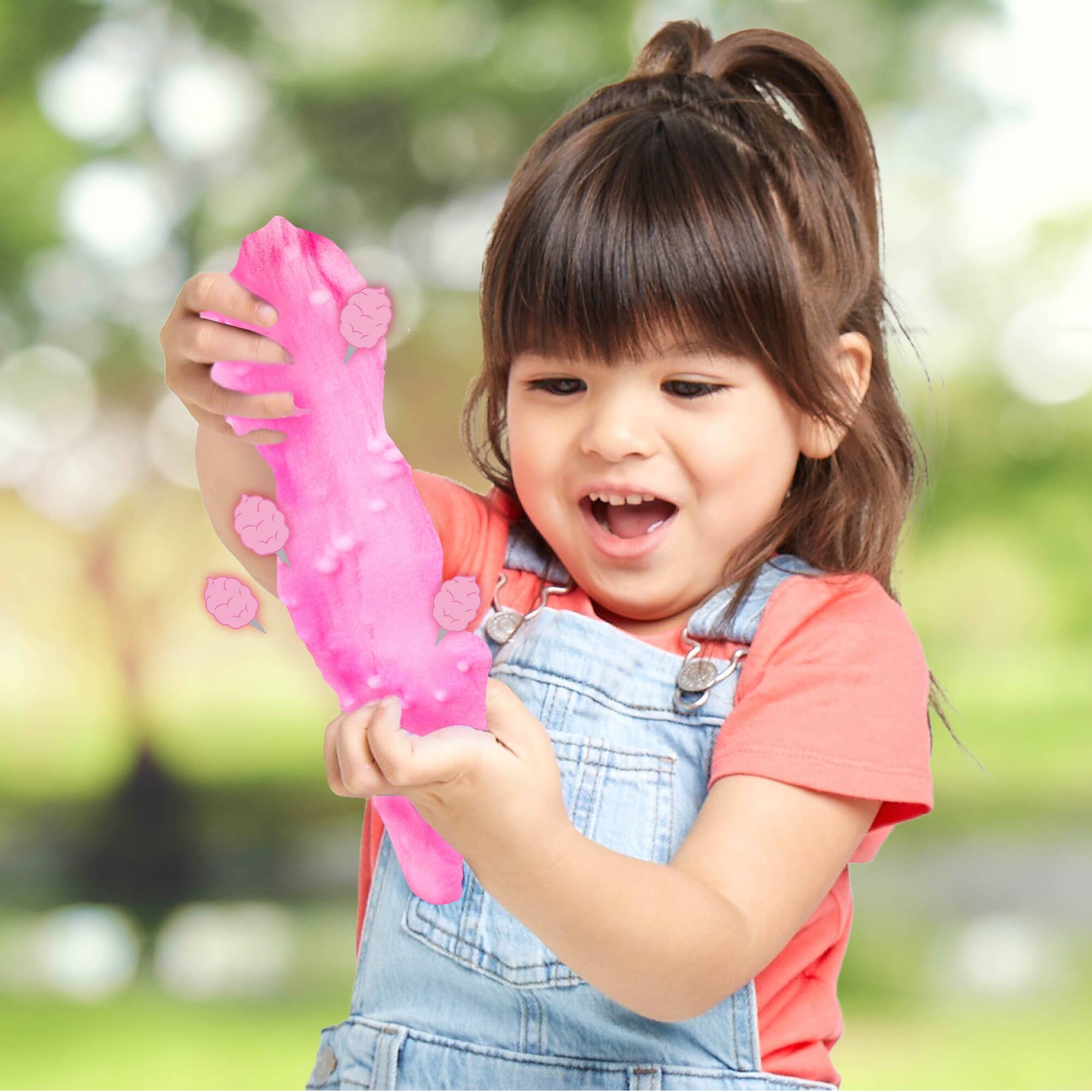 Coco Cotton Candy-Scented Cloud Slime with Foam Balls